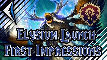 Elysium First Impressions and Fresh Server