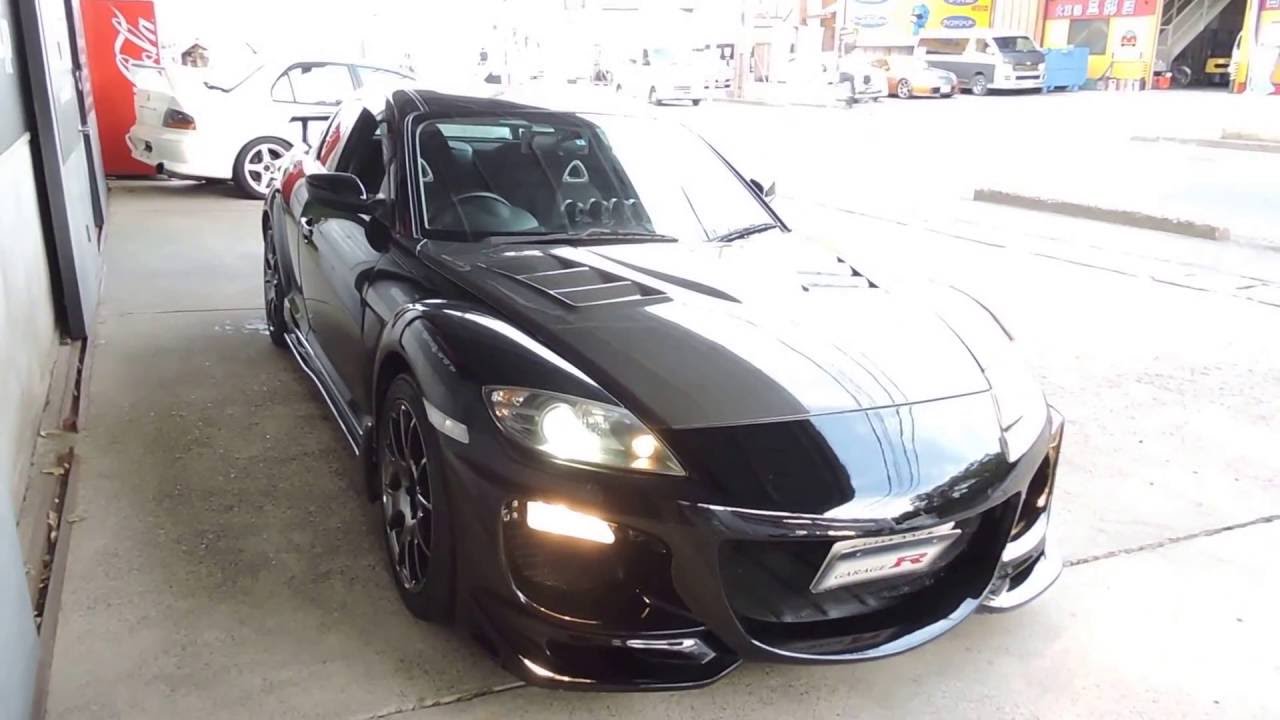 Rx 8 18y クロ Rmagicエアロ Tein車高調 Youtube