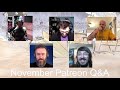 November Patreon Q&A