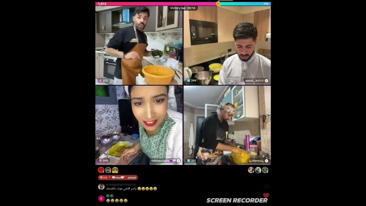 نصيب الدجاج مع فاطمة الزهرة🫡🥣 حمزة وإيوب حاضرين وسعودي طالع غادي يحمق😂#اكسبلور #تيك_توك #fyb #chaima