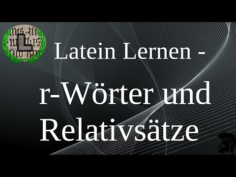 Wie dekliniert man ager oder vir? Relativsätze | Latein Lernen - YouTube