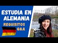 REQUISITOS PARA ESTUDIAR 👩‍🏫 EN ALEMANIA para Latinos🇩🇪 TIPS 📚📝✈ peruana Alemania