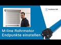 Rollotube mline  endpunkteinstellung  3 mglichkeiten