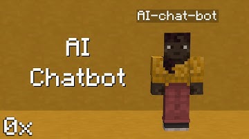 AI Chat Bot in Minecraft using Mineflayer in Python [8]