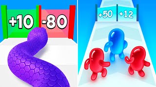 Join Blob Clash 3D vs Snake Run Race EPIC SpeedRun Challenge - All Levels Unlocked (Android,iOS) screenshot 4