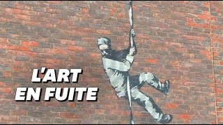 En Angleterre, Banksy s'évade de prison dans ce qui semble être sa dernière œuvre