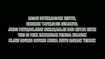 YAAMPUN IRWAN - KONSISTEN MBLEDOS(UREP TAK STEL ANTENG)