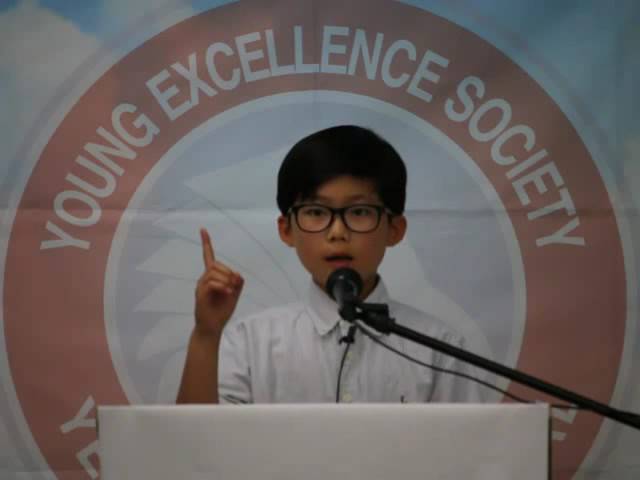 Y.E.S. Speech Contest - Jacob Kim (Gr.27)