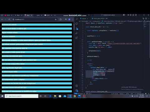 React Tutorial: API Fetch with useState & useEffect | Beginner Friendly Guide