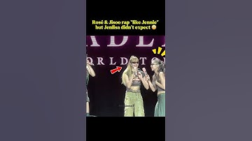 Jenlisa hyping Jisoo & rosé rapping 🔥 #blackpinkedit #jennie #jisoo #lalisa #rosé