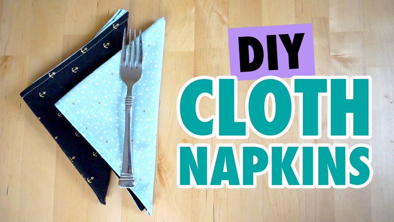 How to Make Cloth Napkins