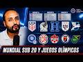 DEFINIDOS LOS GRUPOS DEL PRE-MUNDIAL SUB 20 DE CONCACAF