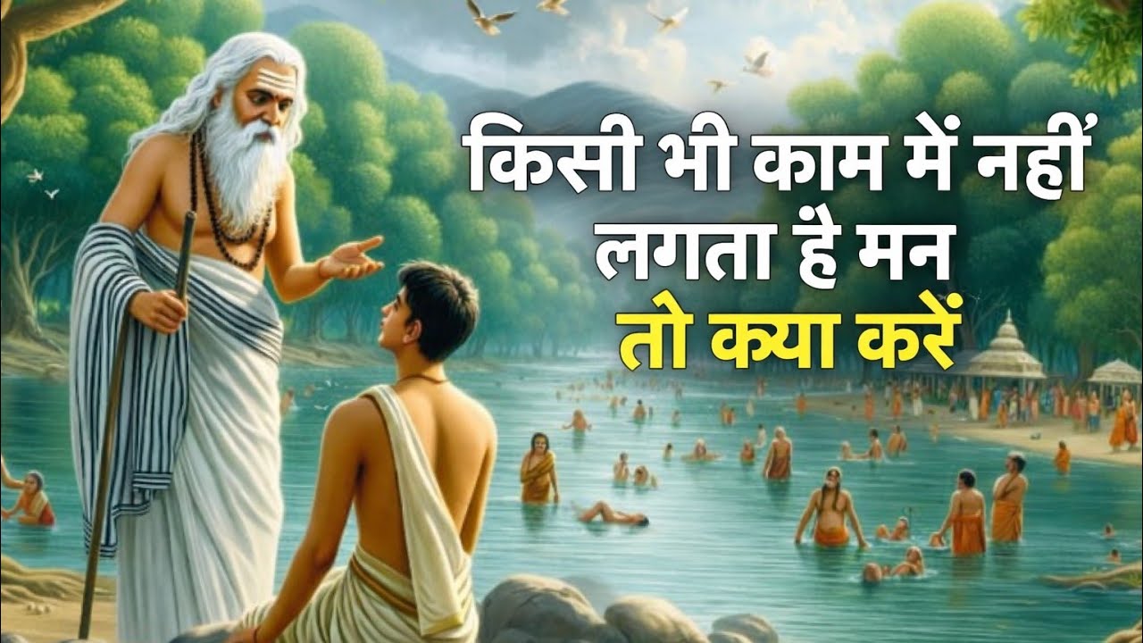 किसी भी काम में नहींलगता है मनतो क्या करें ll 