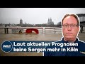 THW KÖLN ZUR FLUTKATASTROPHE: "Wir haben die Scheitelwelle in Köln erreicht"