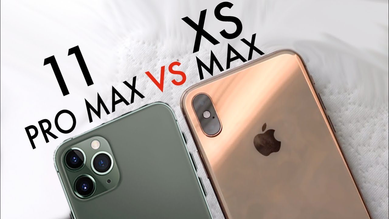 iPhone 11 Pro Max Vs iPhone XS Max! (Quick Comparison) - YouTube