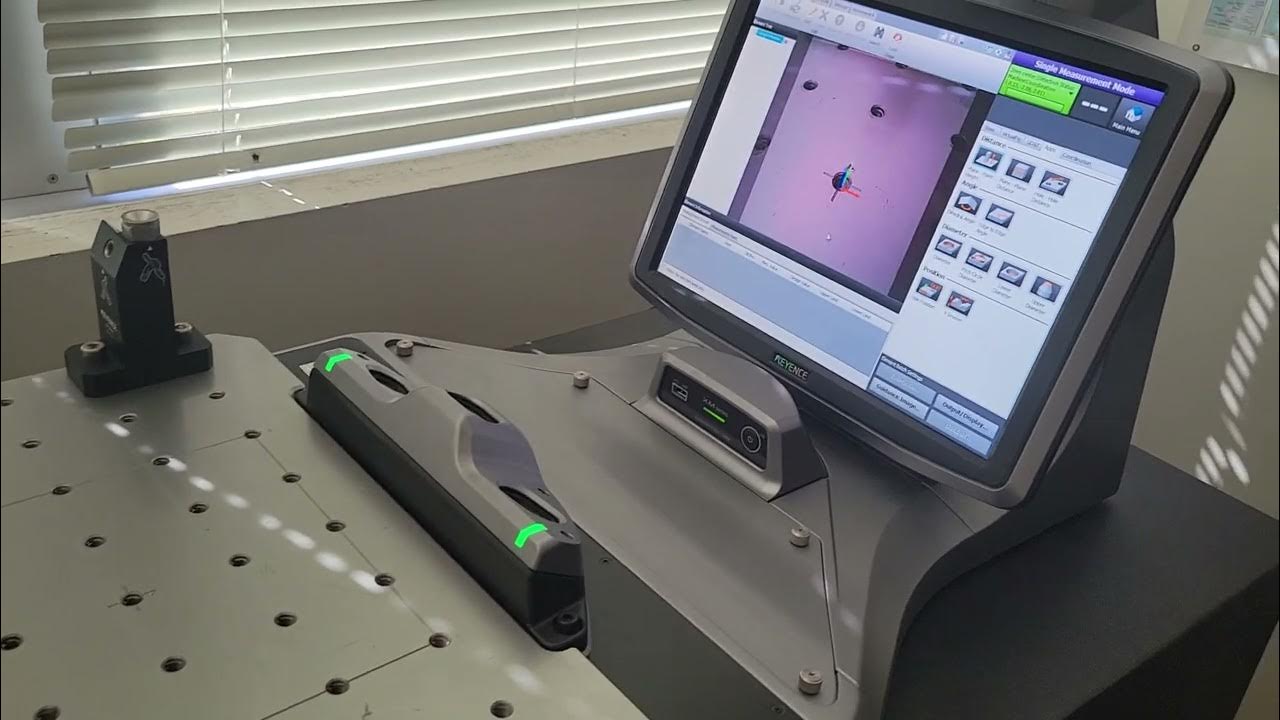 Keyence XMC1000 Portable Coordinate Measuring Machine YouTube
