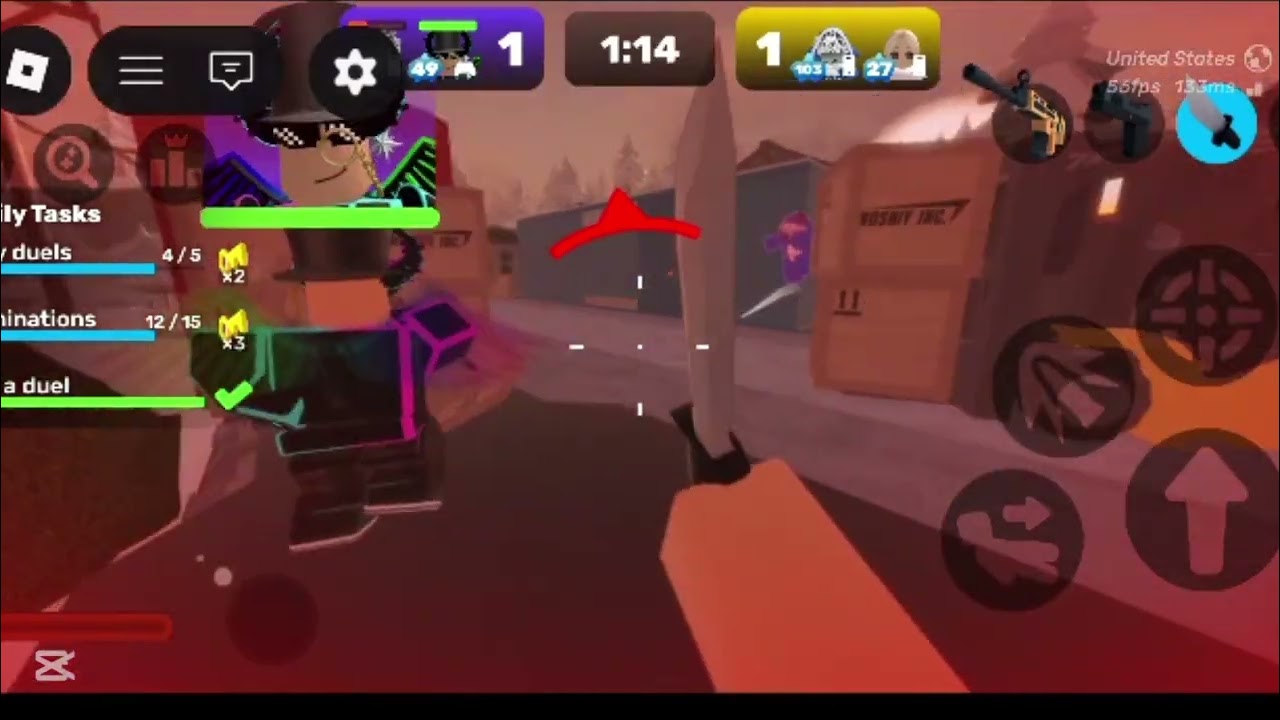 ŽAIDŽIAM .ROBLOX RIVALS.😀😃