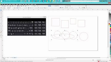 Corel Draw Tips & Tricks On screen Key Board