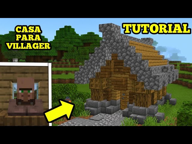 COMO CONSTRUIR CASA MEDIEVAL PARA INICIANTES - ( MINECRAFT TUTORIAL ) 