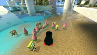 Pingu Patrick Spongebob Island