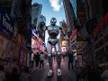 robot dancing with a