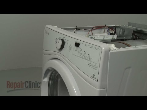 Dryer Control Panel Assembly Replacement