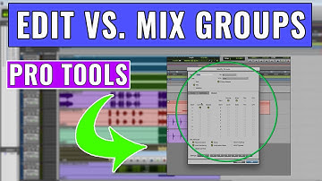 Edit vs  Mix Groups in Pro Tools  -- OBEDIA.com Avid Pro Tools Training