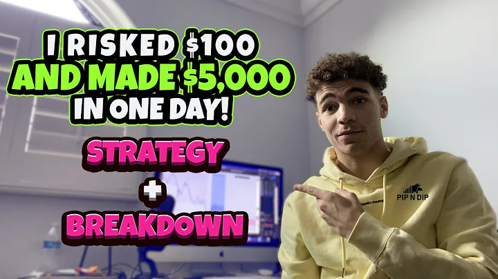 $100 RISK TO $5,000 IN ONE DAY! INSANE FOREX STRATEGY + TRADE BREAKDOWN!