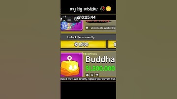 I Made a Big Mistake Buying Buddha Fruit… 😢 | Roblox Blox Fruits