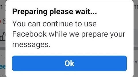 How to fix fb lite you can continue to use facebook while we prepare your message problem 2025