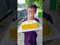 The kind poor boy helps the homeless - the disabled homeless and the birthday party ep2 #shorts