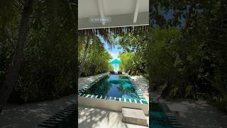 Finolhu Beach Pool Villa Room Tour
