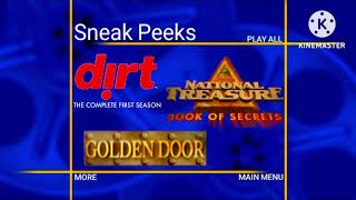 Sneak Peeks Menu From The Simpsons Movie 2007 Dvd Buena Vista Version