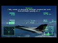 Mission 10 blind sport ace difficult  ace combat 5 playthrough