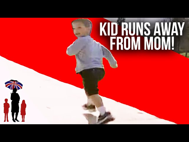 Kids Running Away