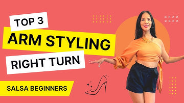 💕TOP 3 Salsa LADY STYLING ARMS | Right TURN | For Stability {Beginners}