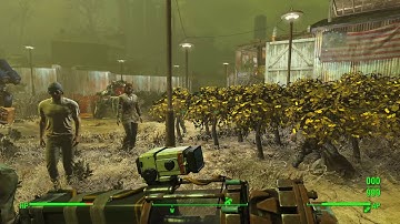Fallout 4 - Defending settlement against super mutant attack