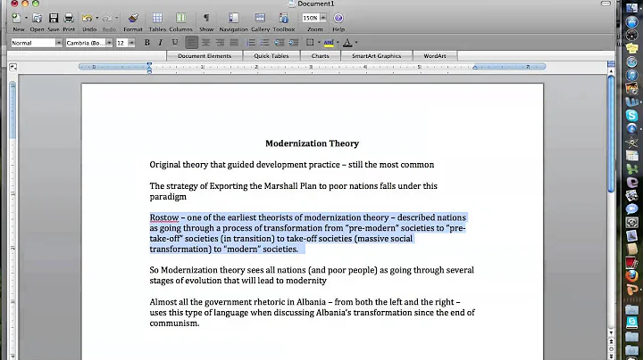 Paradigms and Modernization