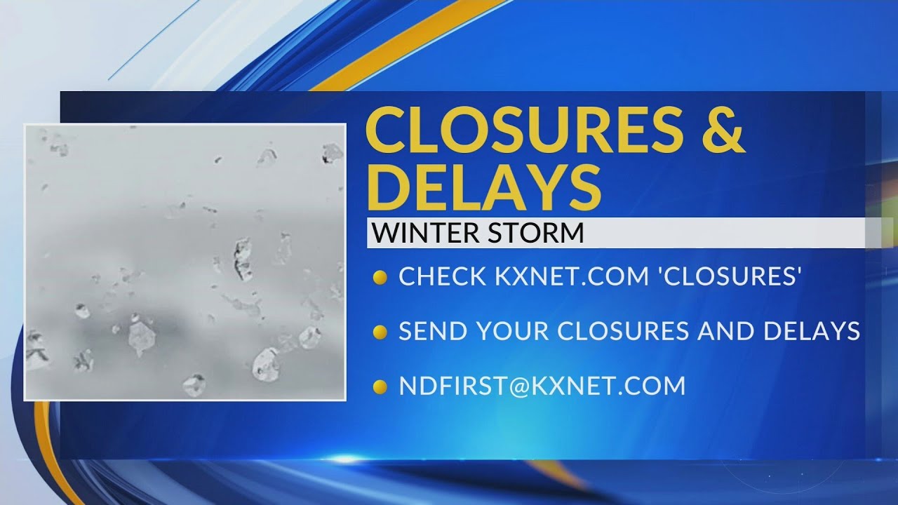 Winter storm closures & delays: 02/18/26 - YouTube