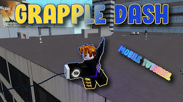 How to GRAPPLE DASH on MOBILE (Tutorial) | Roblox Parkour Mobile