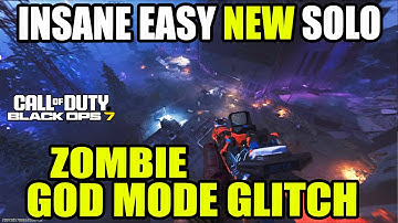 BO7 ZOMBIE GLITCH: NEW SOLO GOD MODE GLITCH ZOMBIES EASY XP GLITCH ZOMBIES GLITCH CAMO UNLOCK GLITCH
