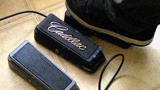 superwide xl wah w/ tonebender mkii type pedal crybaby mod by joe gagan