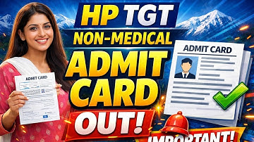 HP TGT Non Medical Admit Card Out || HP TGT Commission Update 2025 ||HP TGT Non Medical Admit Card