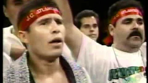 Vicente Fernandez - Himno Mexicano - Julio Cesar Chavez Hector Camacho Boxing