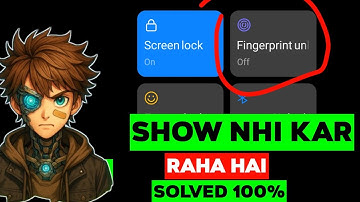 redmi 10 prime me fingerprint ka option nahi aa raha hai