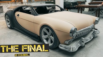 Full 2 years  in 2 hours. Vintage car + Bugatti. Timelapse. Homemade.