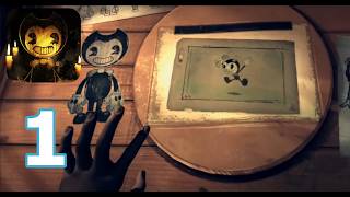 Bendy and the Dark Revival Mobile - GamePlay Android iOS Full HD Walkthrough Tutorial Part 1 Horror screenshot 1