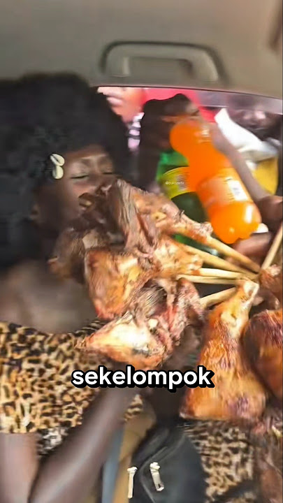Pedagang Jalanan Di Afrika