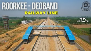 Roorkee-Deoband Rail Line Project : May 2024 Update | Good Progress #detoxtraveller