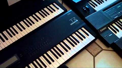 Kris Nicholson Showing Off His New Arived Keyboards 5-24-11.avi